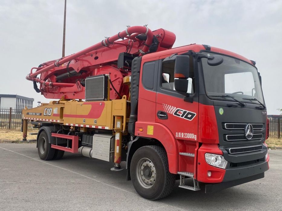 Бетононасос , Автобетононасос