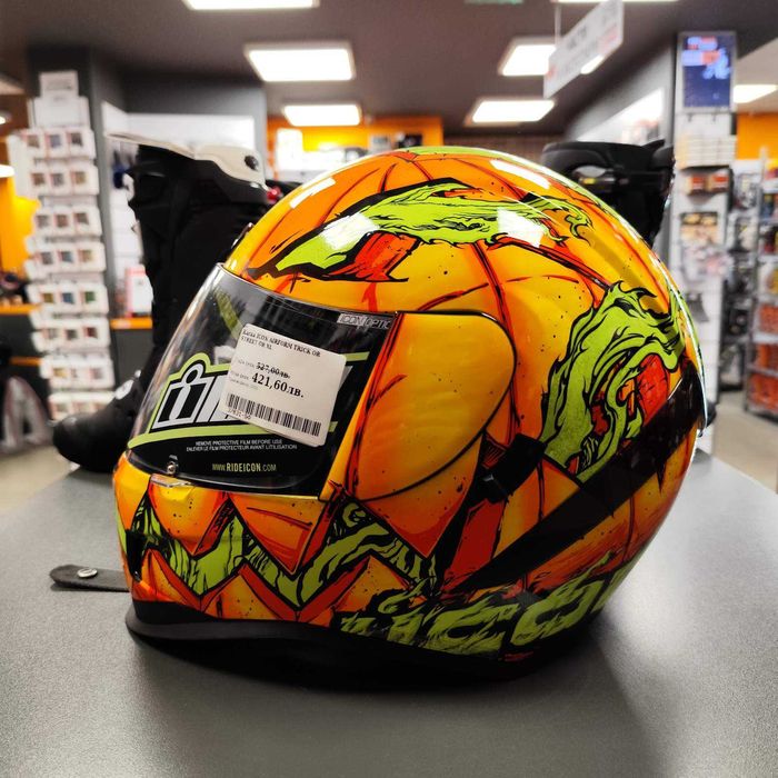 Разпродажба от 527 Каска ICON AIRFORM TRICK OR STREET Размер: XL 37831