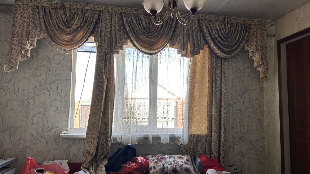 Шторы б/у в хорошем состоянии