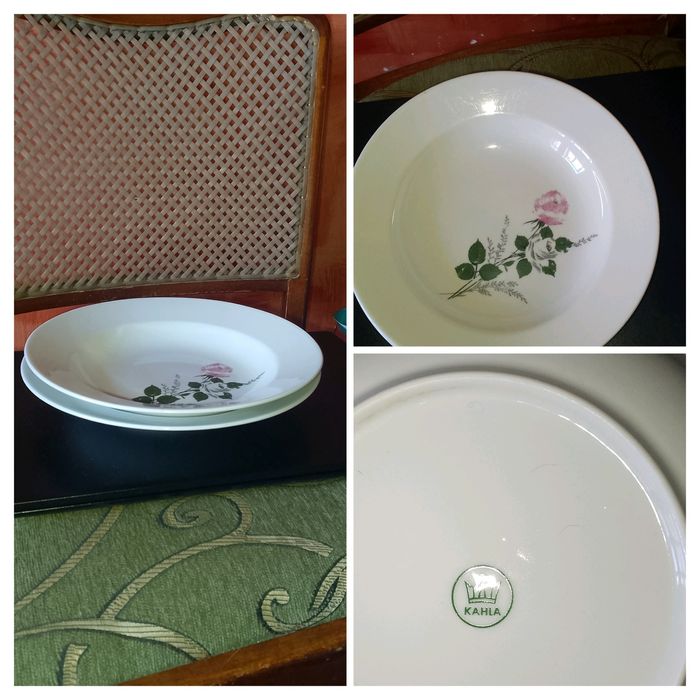 Тарелки разные производство ГДР/СССР.