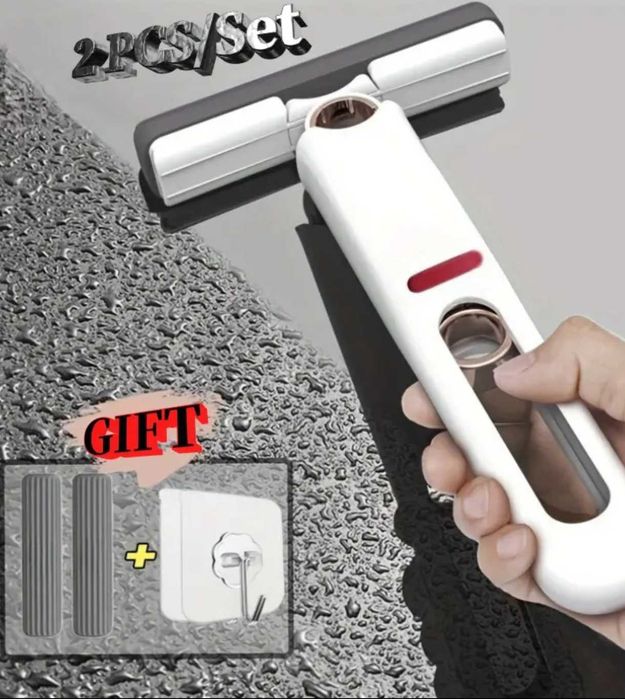 Мини-Швабра  портативная с самосжиманием!