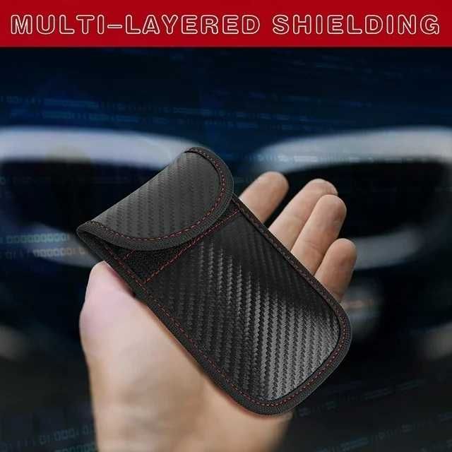 Калъф за ключ- KEYLESS, кейс за за радио ключ, блокира радио сигнали