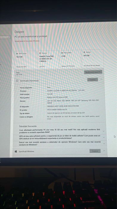 vand pc gaming aproape nou