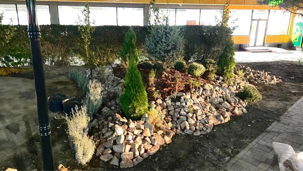 Автополив газон ладшафт