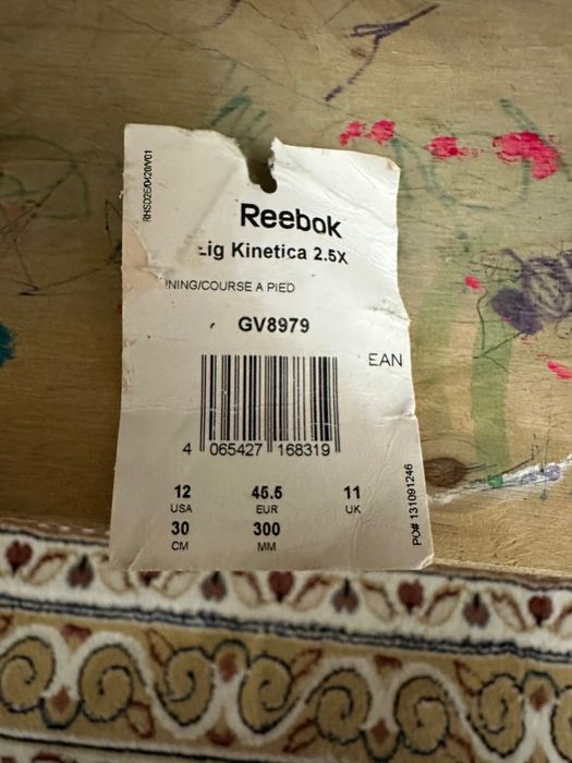 Кросовки reebok 45.5