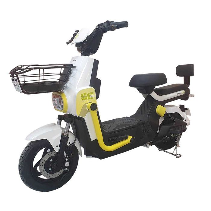 Електрически скутер EcoWay Y9 800W, 60V 20Ah Бял