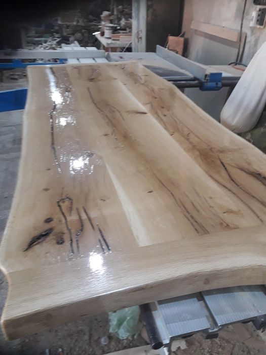 Плот за трапезна маса от дъб