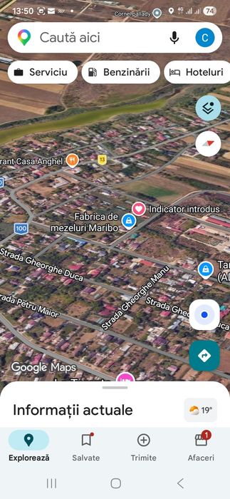 Teren 700 mp intravilan construibil str asfaltata