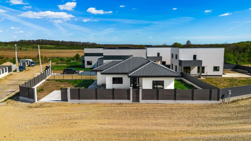 Vilă nouă de vânzare – Albota, județul Argeș | 120 mp utili | Teren 470 mp | Complet mobilată