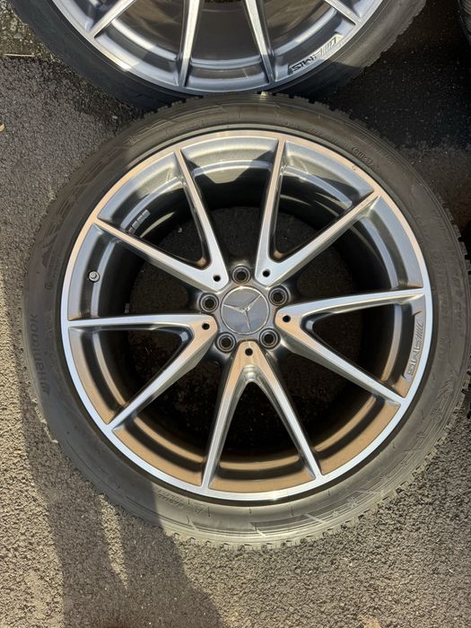 Jante AMG 19 Mercedes E63 W213 anvelope iarna Hankook 265/40 19