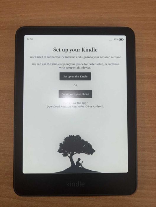 Kindle paperwhite 11th signature edition 32gb с калъф и протектор