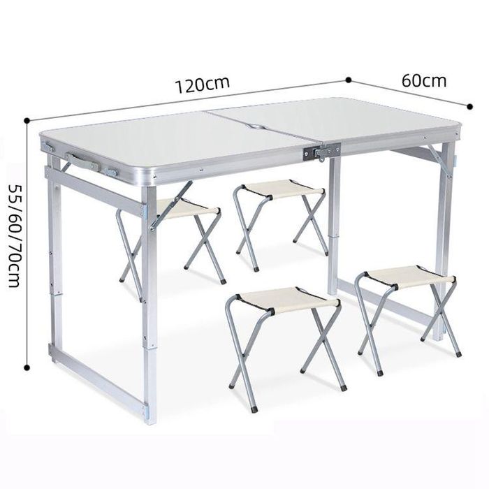 Стол 4 стулья для пикника и охота рыбалку