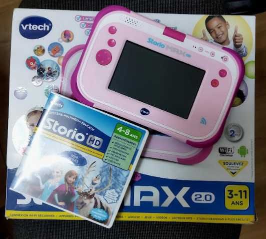Детски таблет Vtech Storio Max, образователен, мултитъч екран 5 инча