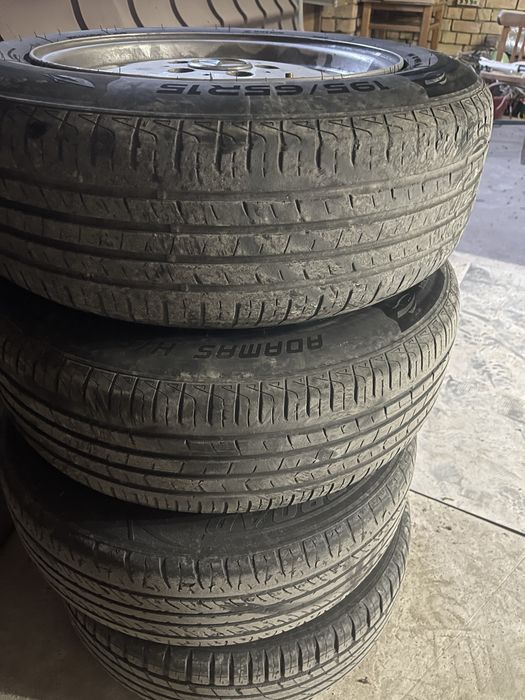 Диски r15 с резиной 5/112