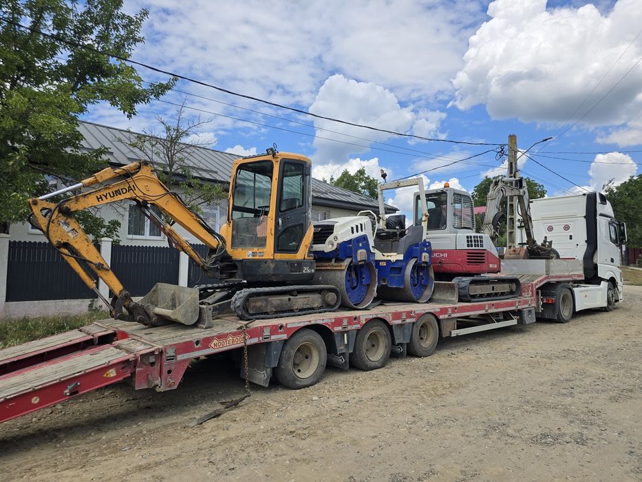 Închirieri Utilaje | Basculante 8x4 | Excavatoare | Miniexcavatoare | Buldoexcavator | Nacelă | Agregate
