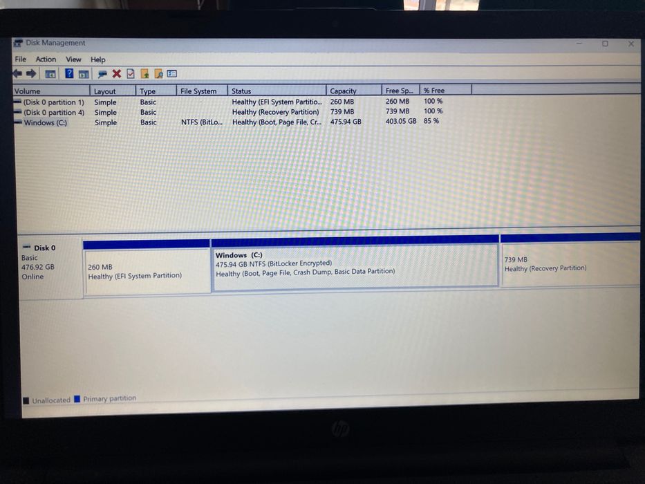 Laptop HP 15s / 512 GB / SSD / RAM 16 GB