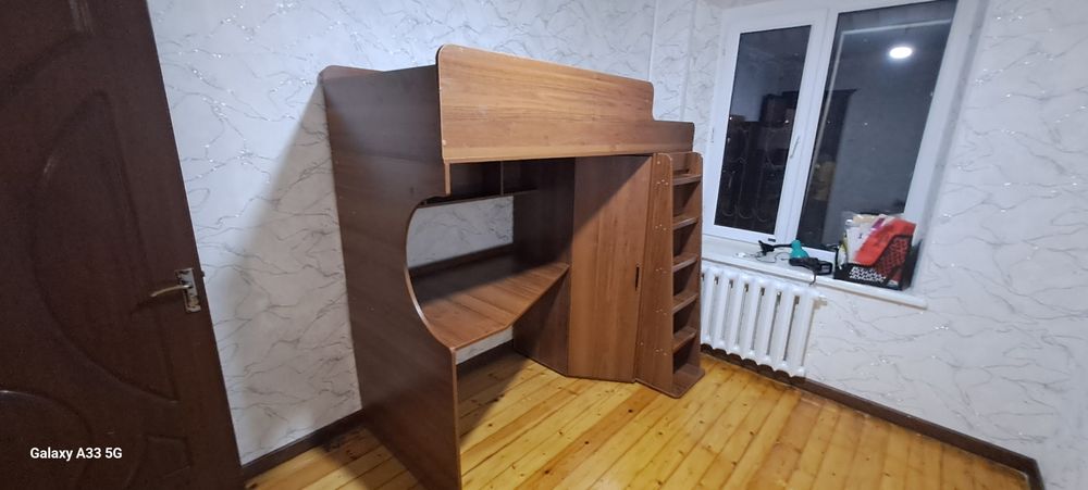 Детская 3 в 1ом -  Кровать/Шкаф/Письменный столик