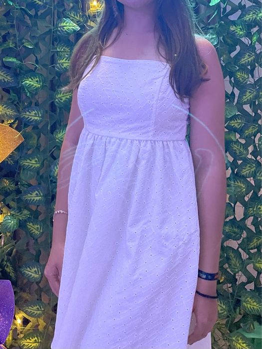 Платье летнее белое