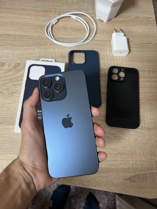 iPhone 15 Pro Max 512GB Blue Titanium