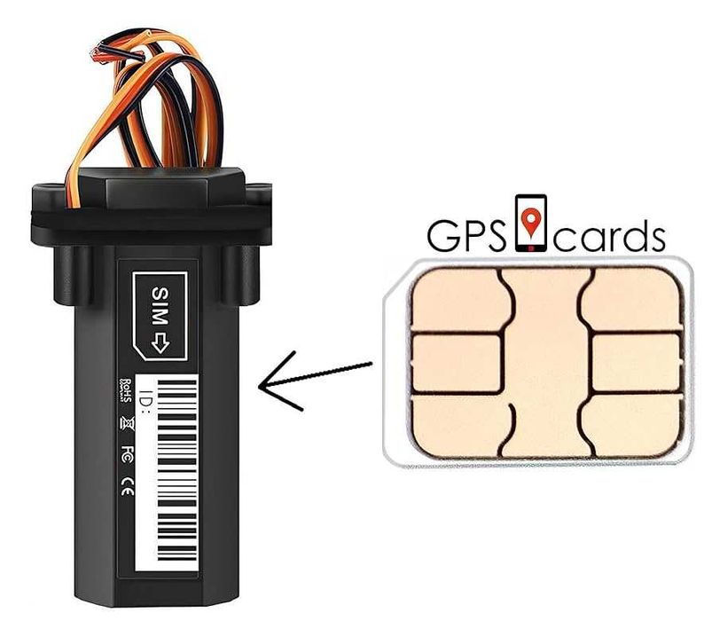 Сим карта за GPS тракери 1 година