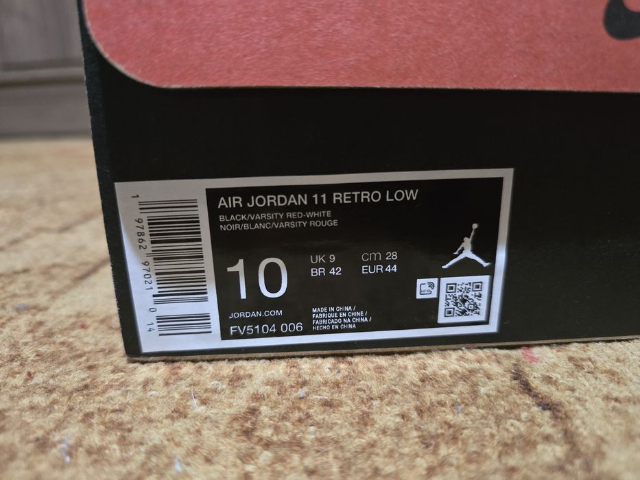 Jordan 11 bred low
