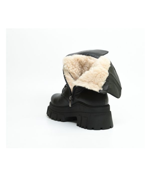 Крутые модные сапоги на платформе в стиле милитари