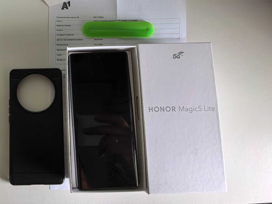 Продавам Honor Magic 5 Lite Black