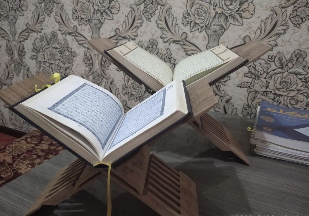 Lavx Quron óqigani Xadiya qilgani.