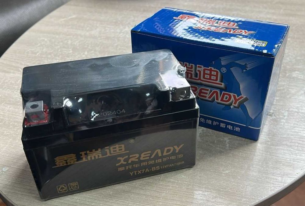 Мото Аккумулятор 12/7 (8)     150*85*95   Доставка установка бесплатно