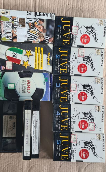 Juventus casete video vechi