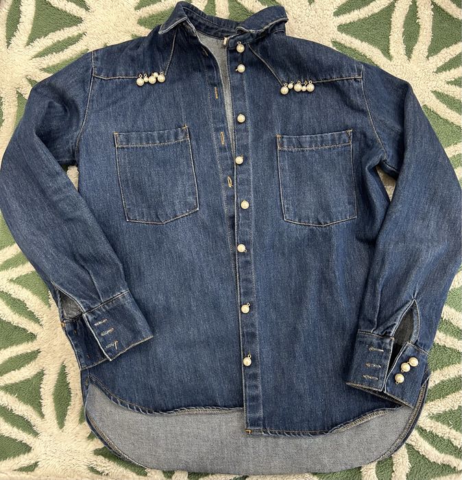 Джинсовая рубашка