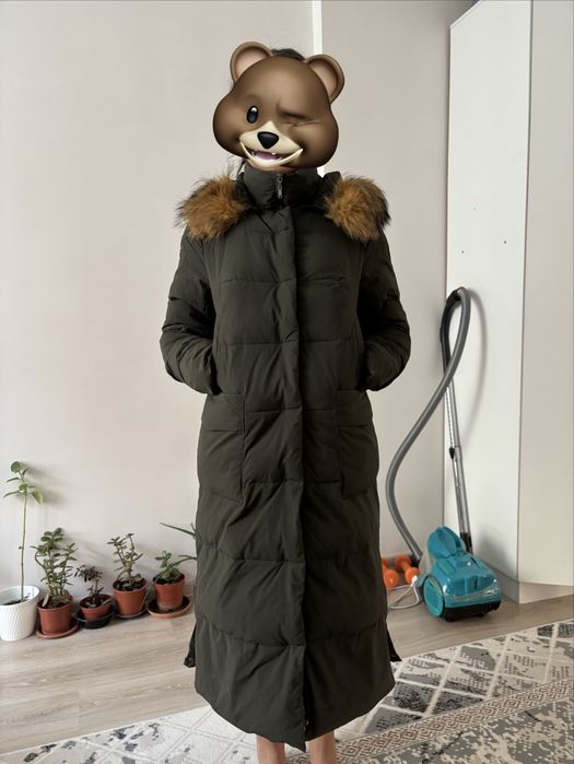 Теплый зимний пуховик
