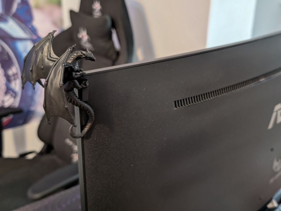 Vand figurina 3d rasina Monitor Dragon