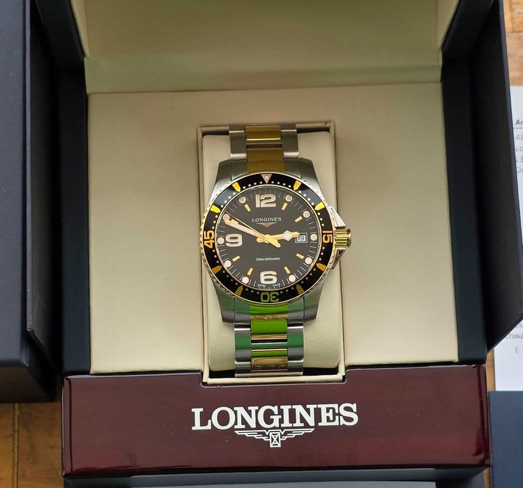 Longines Hydroconquest 41 мм швейцарски мъжки кварцов часовник