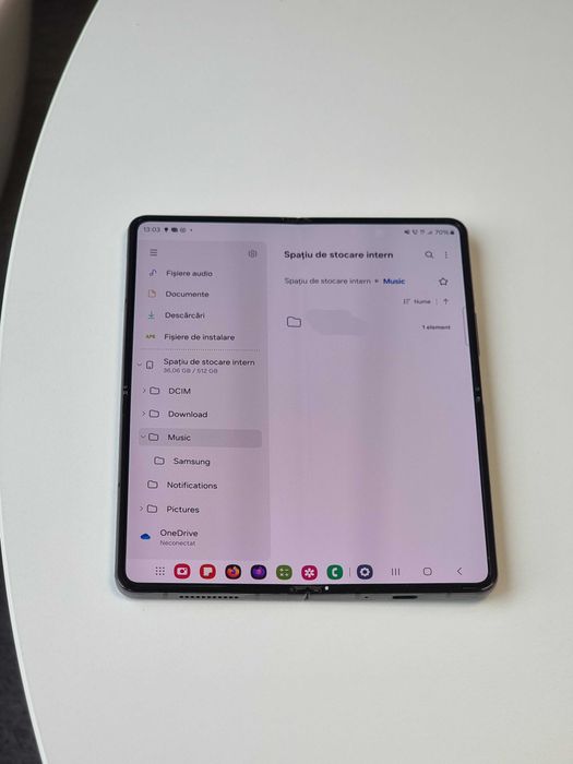 telefon Samsung Galaxy Z FOLD 4 de 512 gb 5G - nou nout