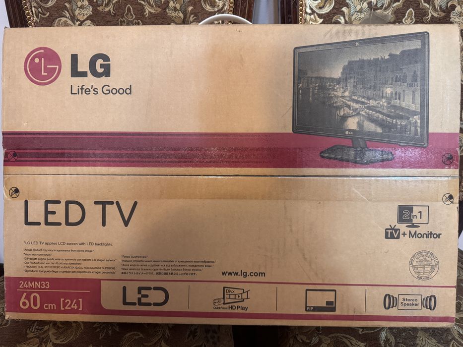 Продам телевизор LG 24’’ в отличном состоянии