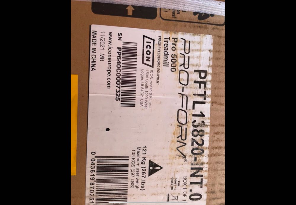 Чисто нова бягаща пътека ProForm 5000 Pro – Не е ползвана!