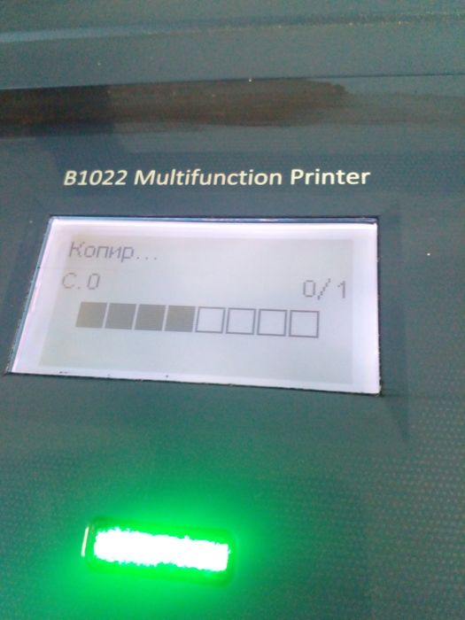 Продаю на запчасти МФУ B1022 A3 формат