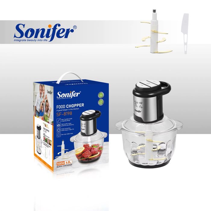 Доставка! Чоппер Sonifer SF-8198 4 л