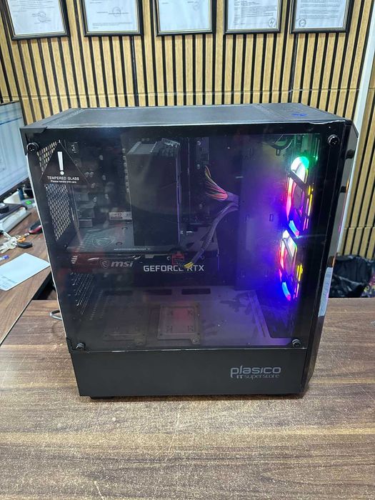 Геймърски компютър – Ryzen 5 7500F / RTX 3060 12GB / 16GB RAM
