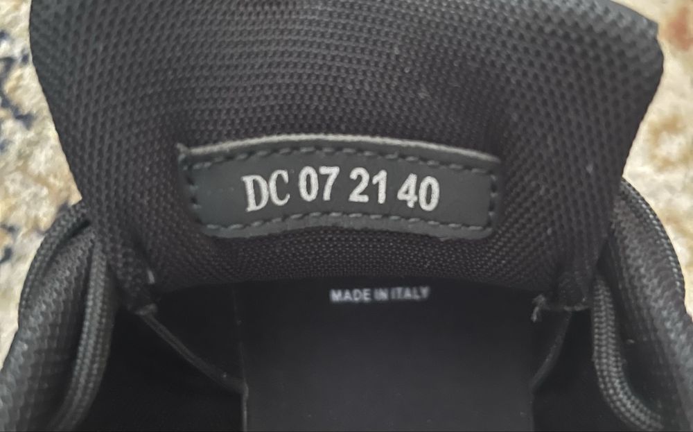 Dior b30 sneakers black