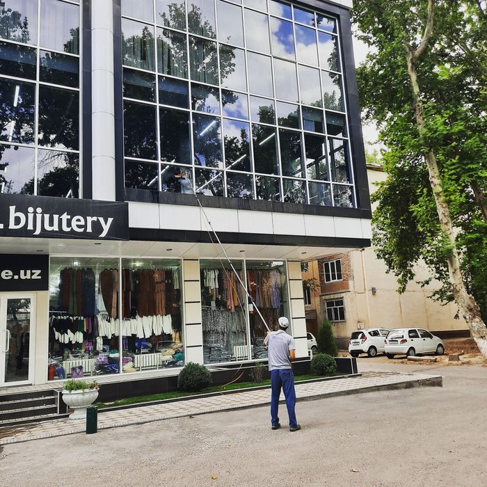 Мойка фасадов, домов и офисов