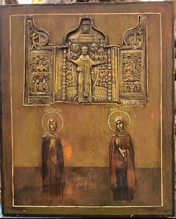 Icoana sf Nicolae de Mojaisk. Sec 18.