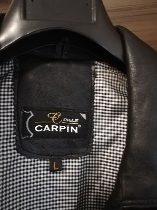 Geaca de piele veritabila Carpin barbati