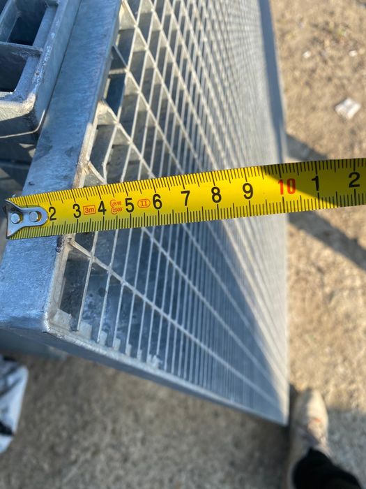 Grătare zincate pentru podețe