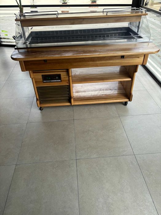 vand linie de autoservire calda si  linie de autoservire rece HORECA- 4500 lei/buc