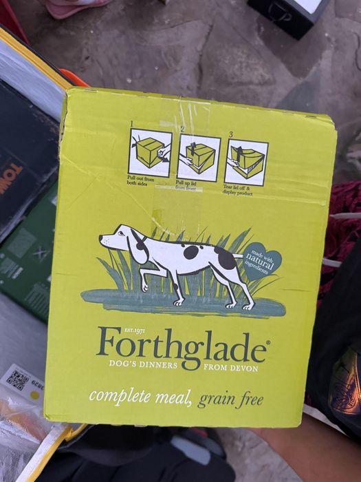 Hrană umedă câini Forthglade Complete Grain Free - Cutie Bax Premium
