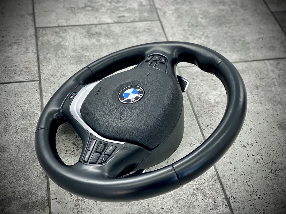 Volan BMW M-Paket cu padele seria 1 seria 3 f20 f21 f22 f23 f30