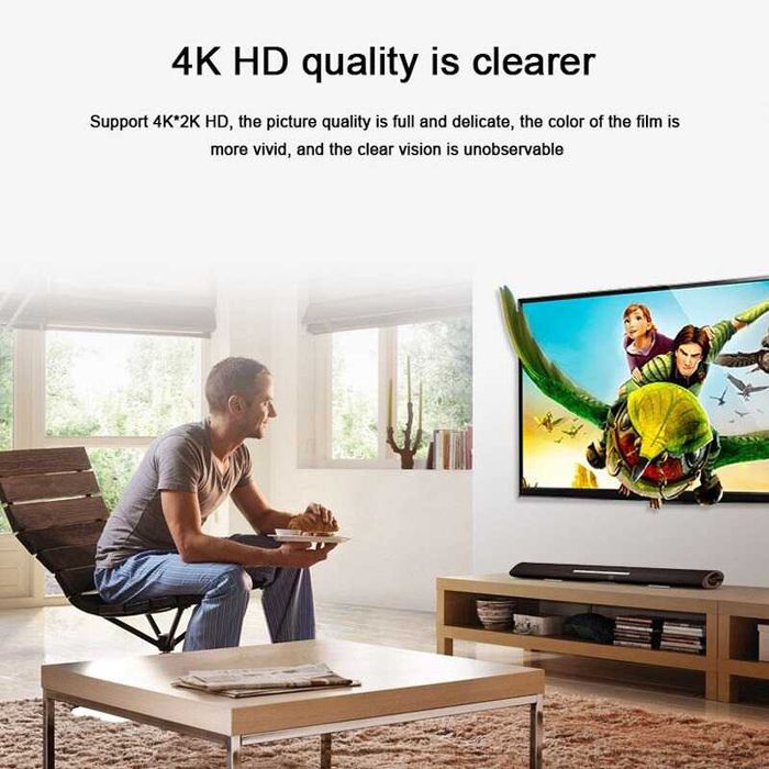 Adaptor DisplayPort DP la HDMI convertor video suporta audio 4K