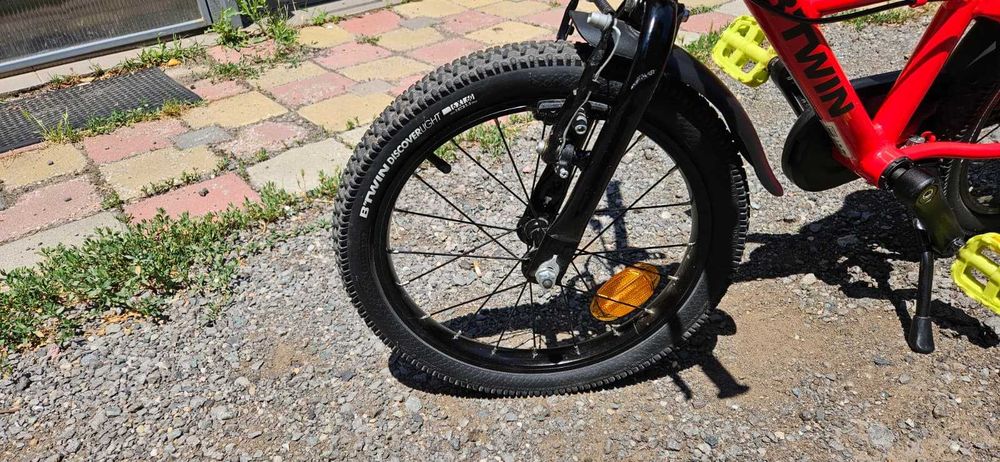 Bicicleta copii Cadru usor aluminiu, 7.3Kg, 16 inch Decathlon (B'Twin Racing 900-echivalent cu noul Discover 900)